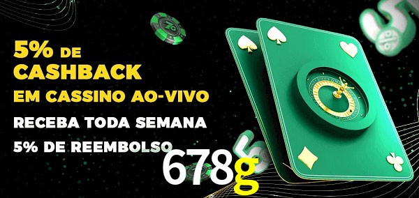 Promoções do cassino ao Vivo 678g